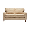 "Cozy Beige Sofa with Clean Lines and Subtle Details"