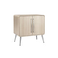 Modern Wooden Storage Cabinet with Metal Legs